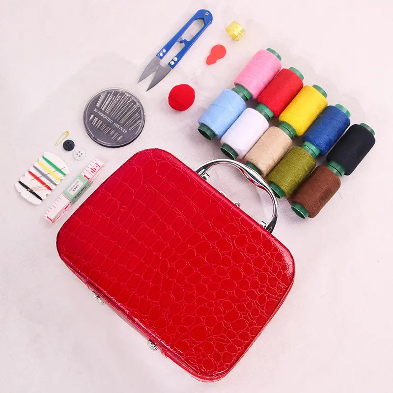 🔥🎁🧵Conjunto portátil multifuncional de agulha e linha