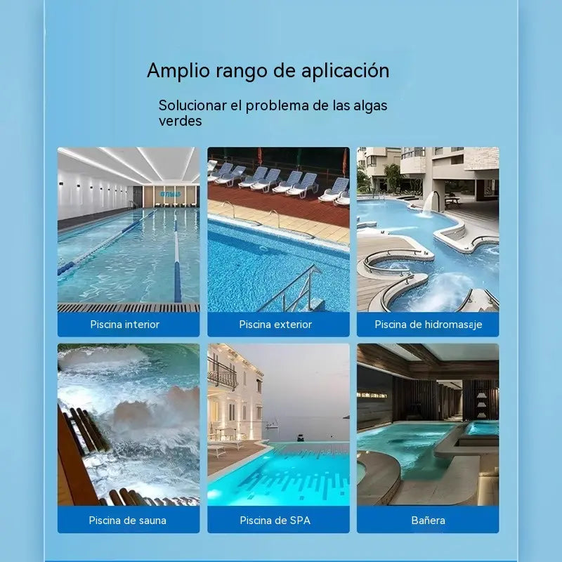 🏊💧💧 Limpador de piscina, removedor de algas, removedor de musgo