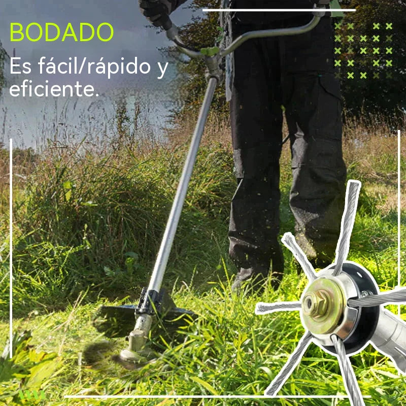 ⏰Compre um e leve outro grátis🔥 Cabeça de corte substituível para corta-relva/roçadora - cabeça de corte em aço para cortar relva 🌿✂️⚙️