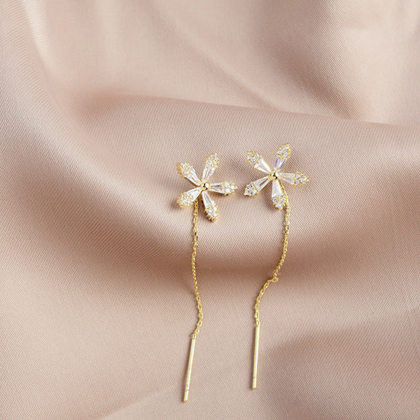 Compre um e leve outro grátis! Brincos com pendente com borla, elegantes e estilosos!