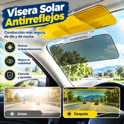 🔥🚗 Para-sol automóvel, espelho retrovisor para automóvel (de dia e de noite) com proteção contra o encandeamento dos máximos