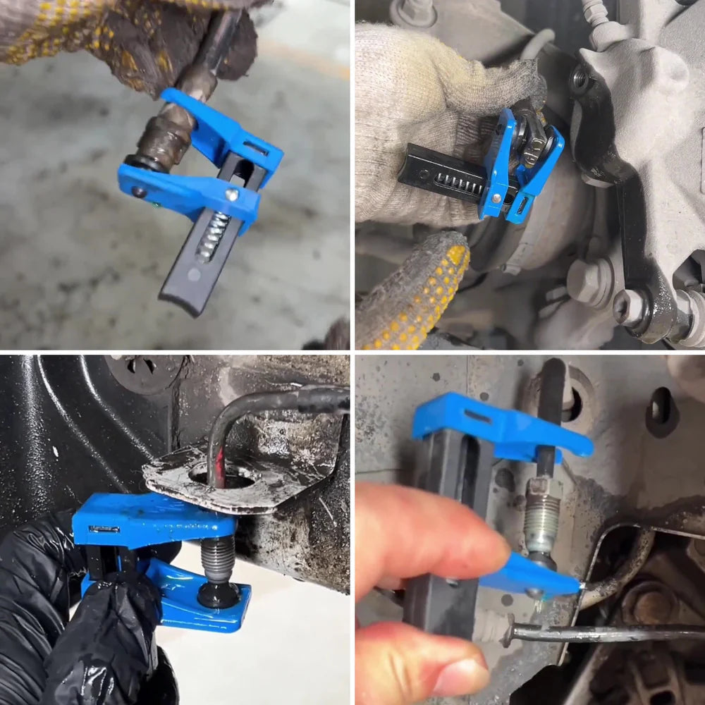 🚗 🔧【1 conjunto de 4 peças】Braçadeira de corte de líquido dos travões: evita fugas de líquido dos travões