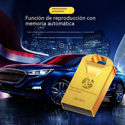 🔥🔥【32GB】Pen drive USB universal de alta qualidade, leitor de música para automóvel【2500 músicas populares chinesas + 100 vídeos】
