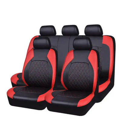 🚗🚗Conjunto universal de capas em pele macia para bancos de automóvel