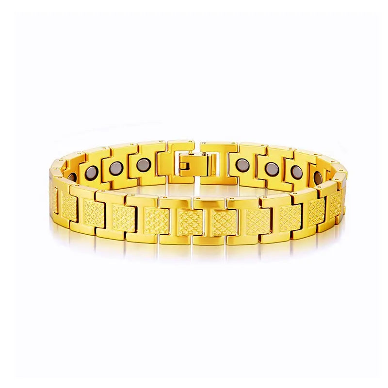 🔥🔥Pulseira magnética dourada