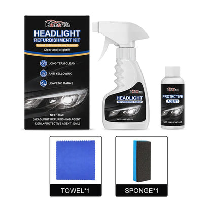 🚗💡Kit de reparação de faróis para automóveis clássicos: restaura a clareza e melhora a visibilidade noturna.