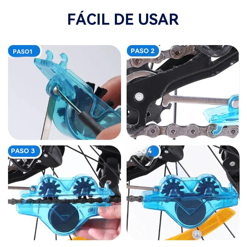🔥【2 item】Ferramentas para limpar correntes de bicicleta