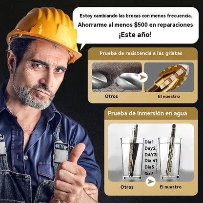 🔥Oferta Imperdível 2026🔥 Conjunto de Brocas Excêntricas de Alta Resistência com 4 Canais