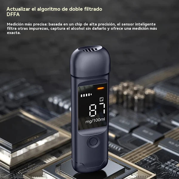 🍷 Medidor de álcool portátil de alta precisão – Meça o seu nível antes de conduzir