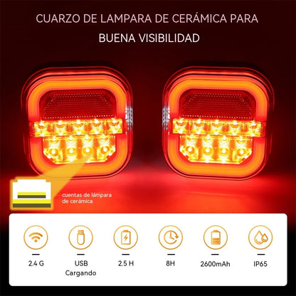 🚦【Universal 12V/24V】🚦 Luzes LED para Reboque de Automóveis