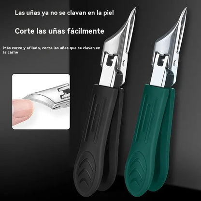 🔥🔥 Corta-unhas anti-salpicos com lâmina angulada de 25° (conjunto de 3 peças)