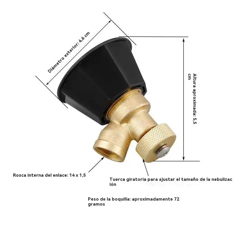 💦Bocal de rega ajustável para pulverizadores agrícolas🌾