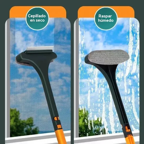 ✨Escova de limpeza multifuncional 2 em 1✨Auxílio de limpeza eficaz