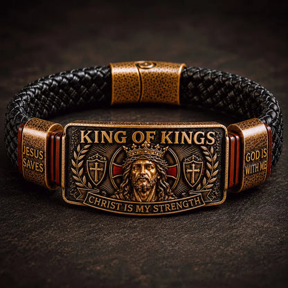 ✨Pulseira cristã ajustável, um lembrete constante para manter a fé e a esperança.