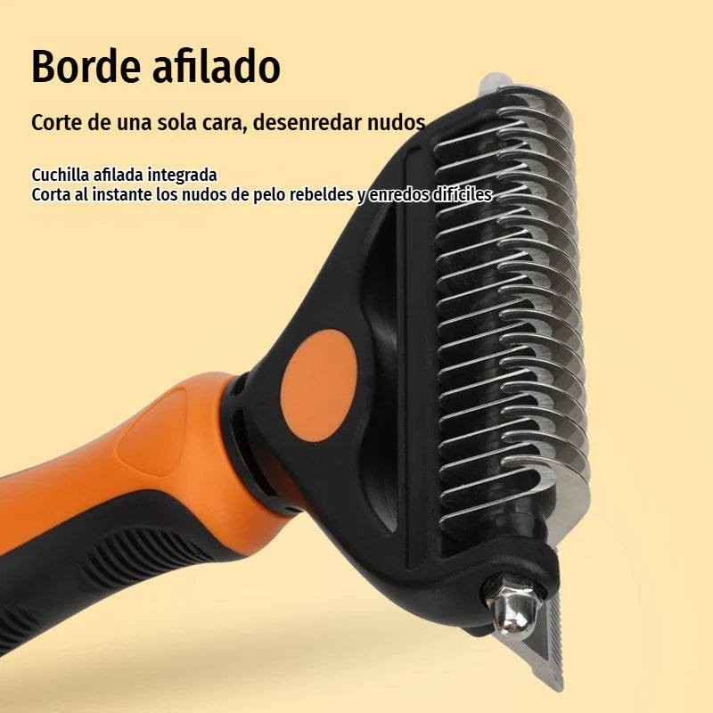 🐶2 itens🐱Ferramenta profissional para desembaraçar cães e gatos✨