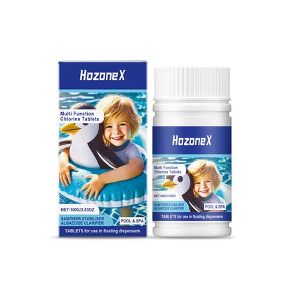 🔥Compre um e leve outro grátis (2 frascos) de pastilhas efervescentes para limpeza de piscinas