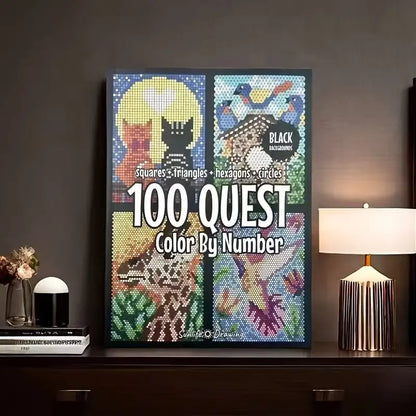 🎄🎨Livro de Colorir Quest 100 - Números