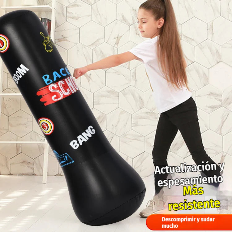 🥊 Boneco de boxe insuflável com ressalto automático – Liberta energia e estimula o movimento ⚡