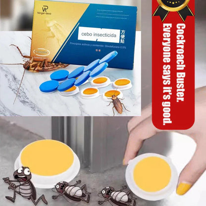 💥【35% DE DESCONTO】【5 caixas com 40 cápsulas】 Adesivo de gel potente para matar baratas