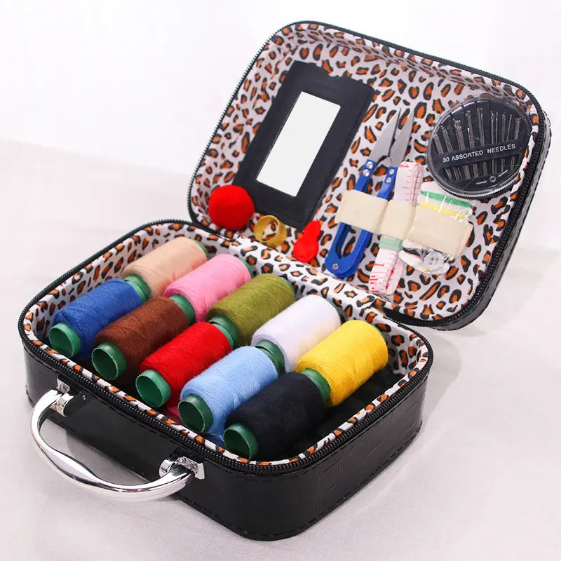 🔥🎁🧵Conjunto portátil multifuncional de agulha e linha