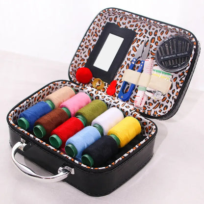 🔥🎁🧵Conjunto portátil multifuncional de agulha e linha