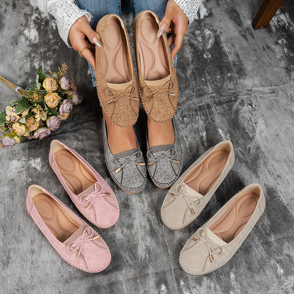 🔥 Sapatos ortopédicos de senhora (tamanhos 36-43), confecionados em pele genuína, leves, antiderrapantes, respiráveis e confortáveis.