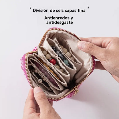 🔥【Compre um e leve outro grátis】Nova bolsa para guardar joias