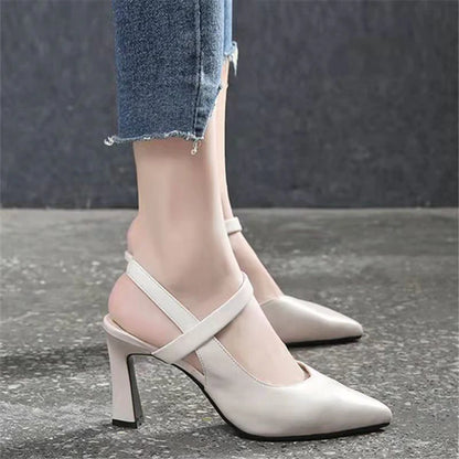 🔥【Tamanhos 35-42】👠Novos sapatos de salto alto multifuncionais e confortáveis (aumento de altura de 7 cm)