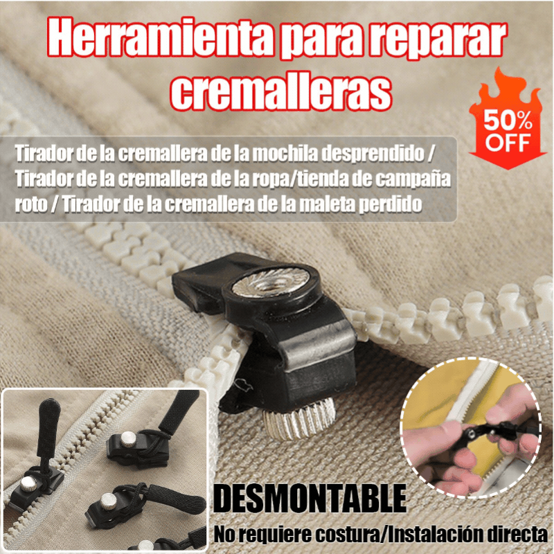 🛒【20/50/100psc】Ferramenta universal para reparação de fechos