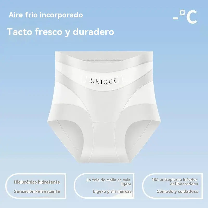 🔥🩲【Compre 3, Leve 3 Grátis】🩲Último dia - 50% de desconto - Cueca antibacteriana de cintura alta para controlo da gordura abdominal