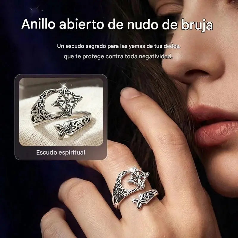 Anel em prata de lei S925 com nó celta. Aproveite a promoção "compre 1, leve 2"!