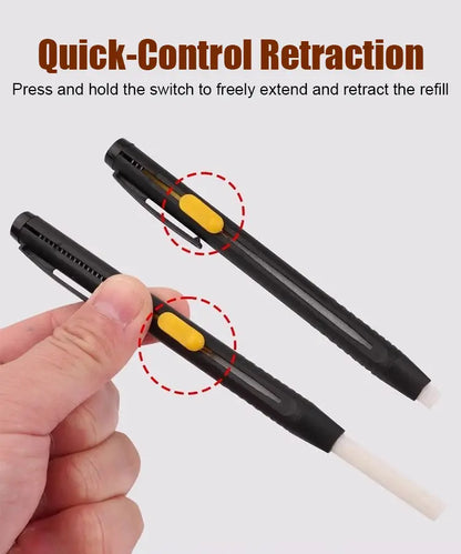 [20/40 peças] ✍️✂️Caneta da marca Panda, estojo de alfaiate, material de corte, posicionamento, marcação, giz, desaparece a altas temperaturas.