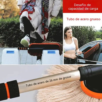 🔥PROMOÇÃO IMPERDÍVEL🔥 Espanador para automóvel com cabo telescópico extensível🚗