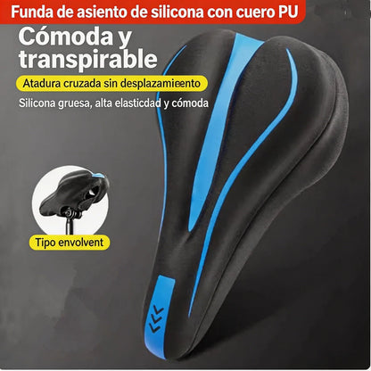 🔥 Último dia, 35% de desconto! Capas de silicone para selim de bicicleta: máximo conforto e proteção completa.