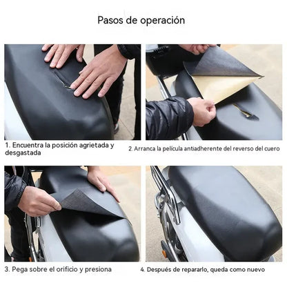 【20cm*3m】Remendo autocolante forte para reparação de couro, restauro e reparação de couro descascado e rasgado.