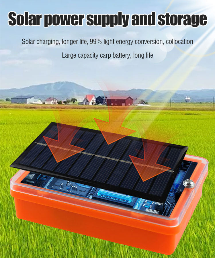 【NOVO】Repelente de pássaros recentemente atualizado com voz ajustável e vento solar.