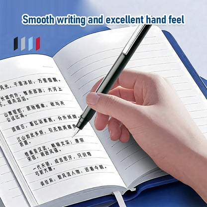 🖋️Caneta esferográfica Click, EF 0.38, novo modelo para estudo e escritório, conjunto com 2 canetas + 50 cartuchos.