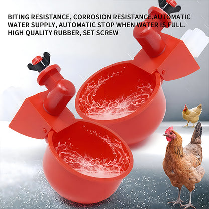 🐔 🎁 Bebedouros automáticos para aves (com berbequim incluído) --💧 Poupe tempo, sem mais trocas diárias de água