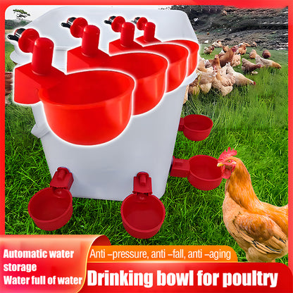 🐔 🎁 Bebedouros automáticos para aves (com berbequim incluído) --💧 Poupe tempo, sem mais trocas diárias de água