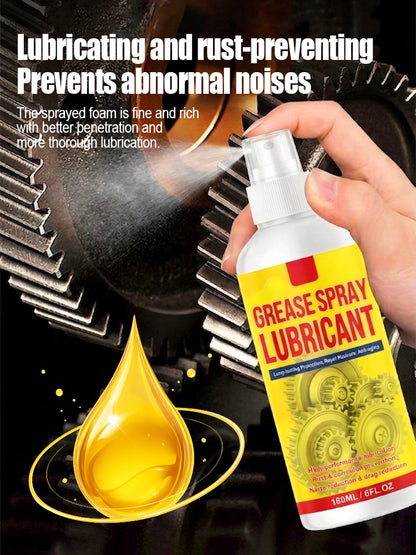 🍁 Spray lubrificante e removedor de ferrugem, adequado para diversas aplicações, incluindo componentes automóveis.
