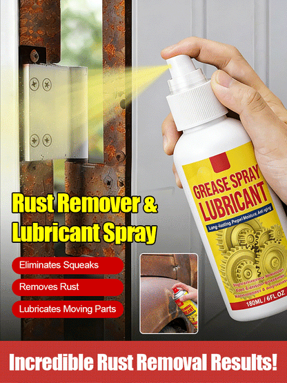 🍁 Spray lubrificante e removedor de ferrugem, adequado para diversas aplicações, incluindo componentes automóveis.