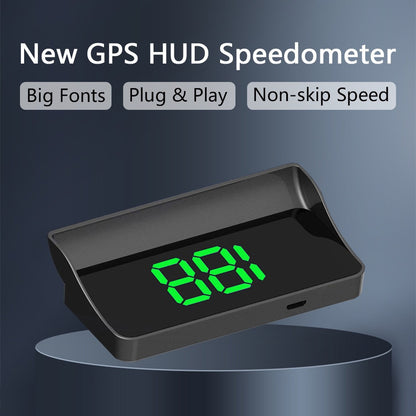 【GPS suíço de nível militar “Evita punições”】Novo velocímetro GPS com visor HUD e indicador de velocidade