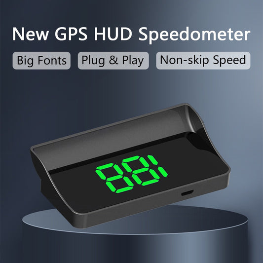 【GPS suíço de nível militar “Evita punições”】Novo velocímetro GPS com visor HUD e indicador de velocidade