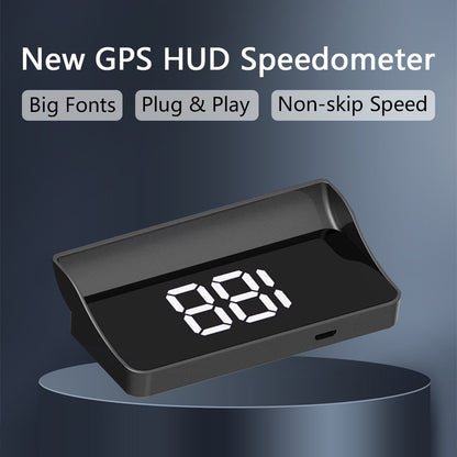 【GPS suíço de nível militar “Evita punições”】Novo velocímetro GPS com visor HUD e indicador de velocidade