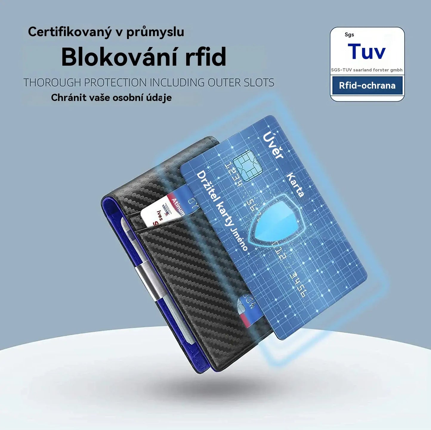 Um item indispensável para homem 👛 Carteira masculina minimalista com proteção RFID 👨