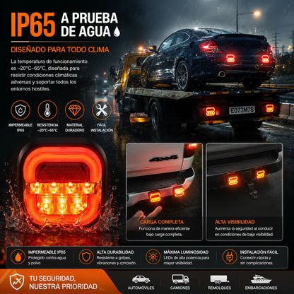 🚦【Universal 12V/24V】🚦 Luzes LED para Reboque de Automóveis