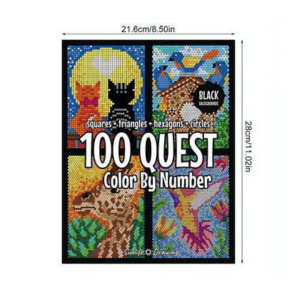 🎄🎨Livro de Colorir Quest 100 - Números