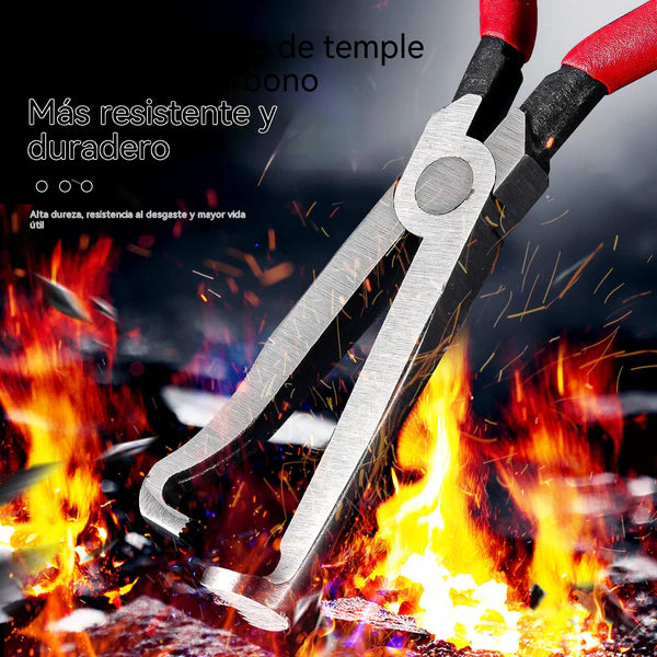【Conjunto de 3 peças】Alicates multifunções para reparação automóvel [Alicate agrafador + Alavanca + Alicate para terminais de bateria]
