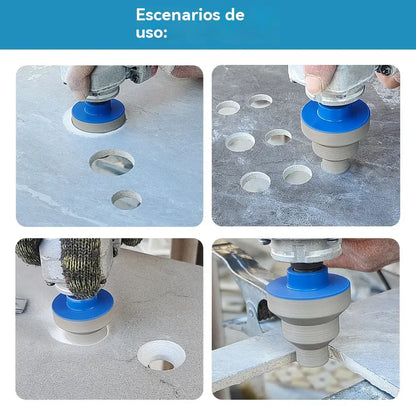🔥⚒️Alargador de furos estilo pagode, ✅Furação/alargamento/chanframento✅Design escalonado, broca multifuncional