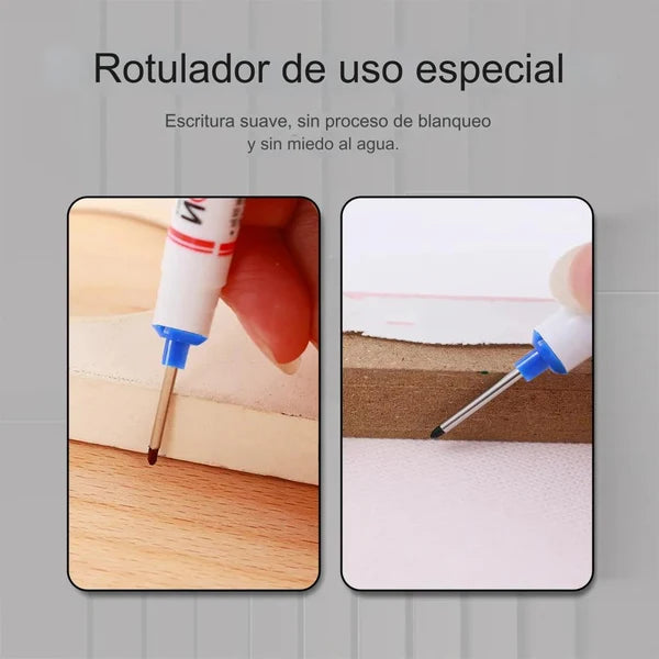🔥【10/20 unidades】Marcador de furo profundo com ponta longa de 45 mm